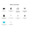 DJI Osmo Action 4 darbības kamera — 4K Ultra HD, CMOS sensors, 155° redzeslauks, MicroSD līdz 512 GB, ūdensnecaurlaidīga līdz 18 m, 145 g