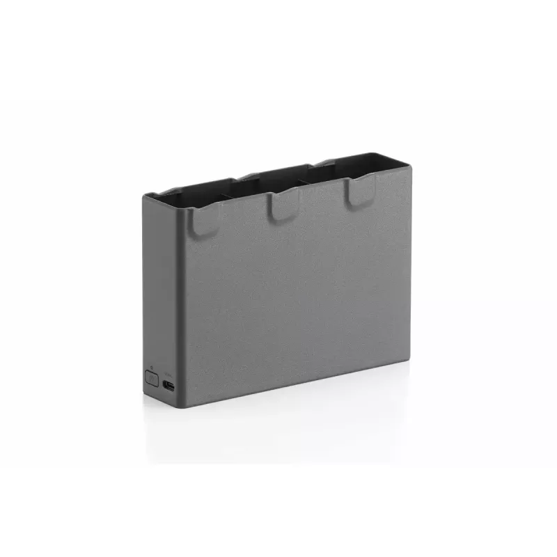 DJI Avata 2 baterijas lādētājs USB 5-20V 3A melns