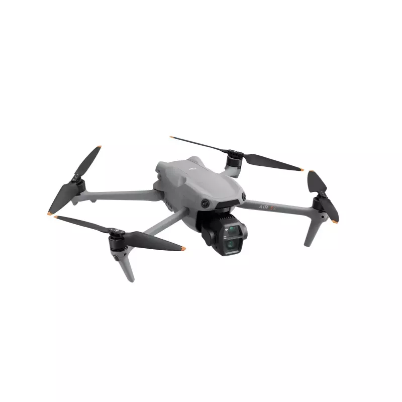Kvadrokopteris DJI Air 3s Fly More Combo — 50 MP kamera, 4K 3840×2160, 27 m/s, 32 000 m diapazons, 4276 mAh akumulators, pelēks