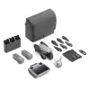 Kvadrokopteris DJI Air 3s Fly More Combo — 50 MP kamera, 4K 3840×2160, 27 m/s, 32 000 m diapazons, 4276 mAh akumulators, pelēks