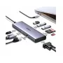 Ugreen Revodok USB-C 6-IN-1 centrmezgls ar 4K HDMI USB Type-C 10000 Mbit/s