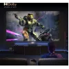 Hisense PX3 projekcijas televizors īpaši īsa attāluma projektors 2800 ANSI lūmenu UHD 4K (3840x2160) Melns, tumši pelēks