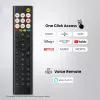 TV Hisense 50Q7S 50 collas (127 cm) QLED 4K Ultra HD viedtelevizors, Direct-LED, HomeOS, Wi‑Fi, melns