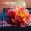 TV Hisense 50Q7S 50 collas (127 cm) QLED 4K Ultra HD viedtelevizors, Direct-LED, HomeOS, Wi‑Fi, melns