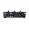 Audio interfeiss M-Audio M-Track Solo — USB 16 bitu/48 kHz, 1-ieeja/1-izeja, XLR/TRS kombinētā un instrumentu ieeja, 48 V fantoma barošana, austiņu izeja