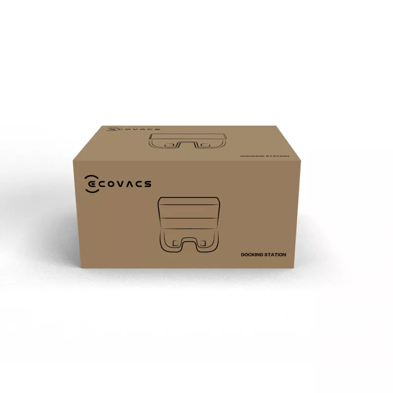 Uzlādes bāze Ecovacs D-CD01-2051 robotu putekļsūcējam, saderīgiem modeļiem, melna/balta