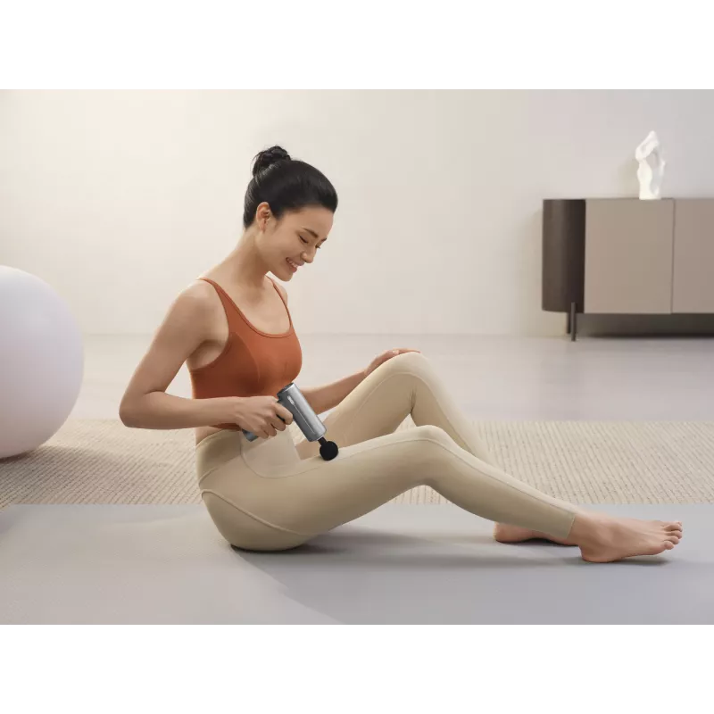 Rokas perkusijas un vibrācijas kakla un plecu masieris SKG F1 Pro, Baterija 10W, Pelēks, 461g