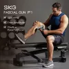 Rokas perkusijas un vibrācijas kakla un plecu masieris SKG F1 Pro, Baterija 10W, Pelēks, 461g