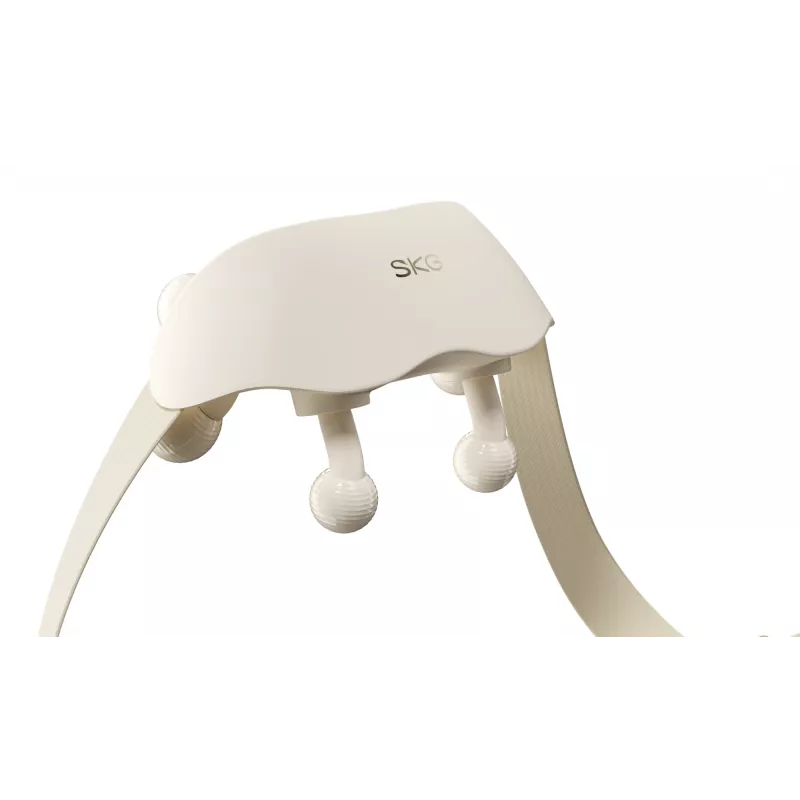 Kakla un plecu masieris SKG HS500-2, baterija 10W, iebūvēta baterija, siltums, 0,88 kg, balts
