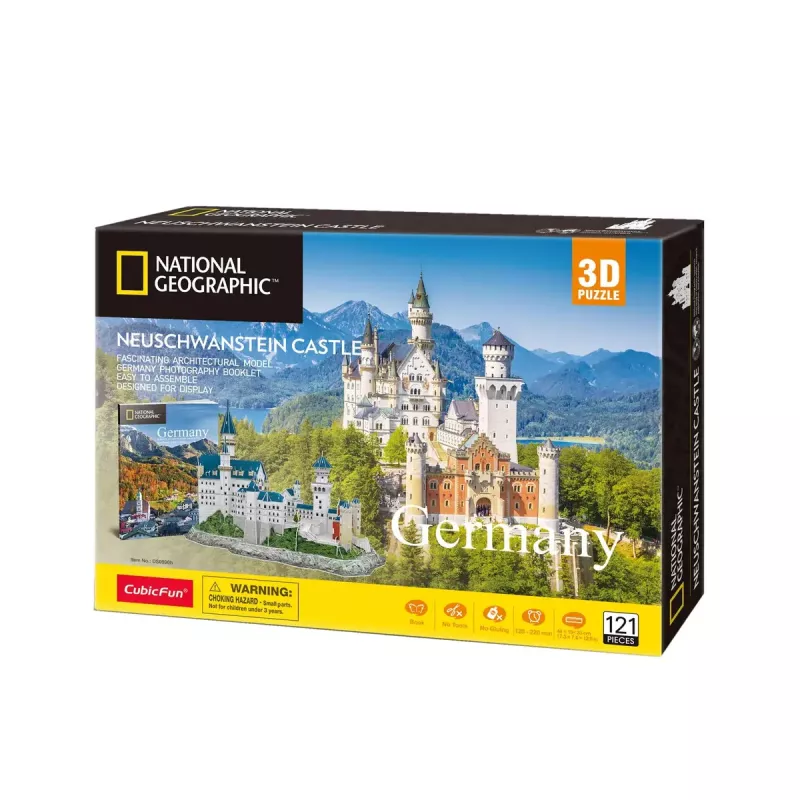 3D Puzzle CubicFun Neišvānšteinas pils