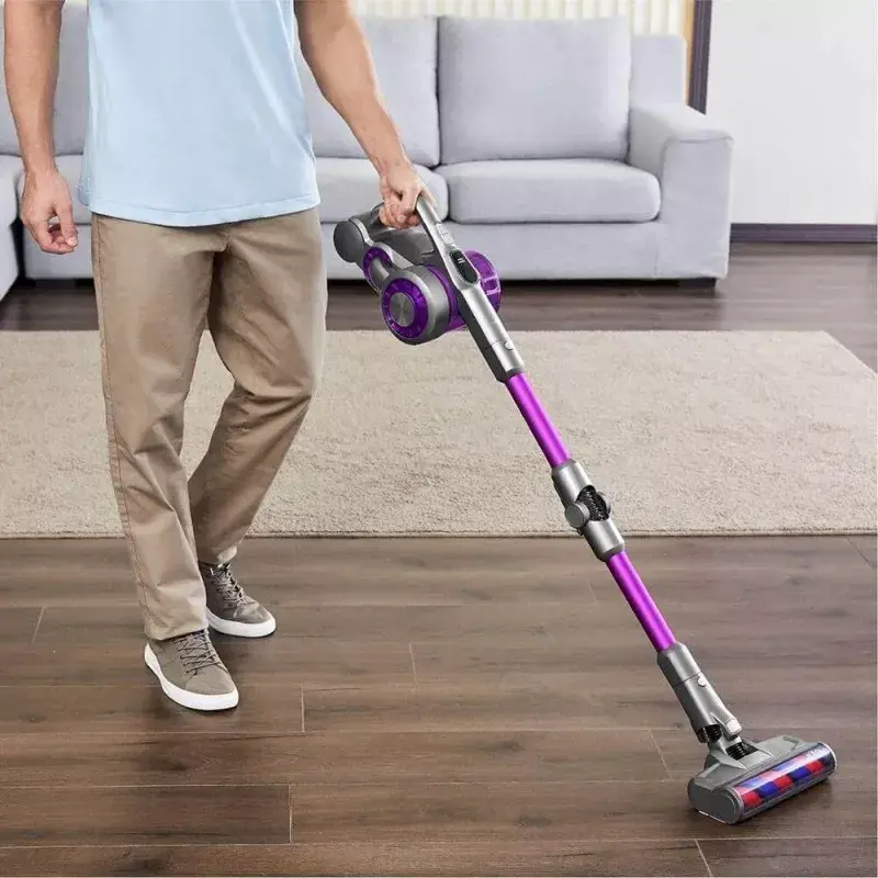 Stick vacuum Jimmy JV85 Pro 2-in-1 bezvada, 600 W motors, 25 000 Pa sūkšanas jauda, HEPA filtrācija, bez maisiņa