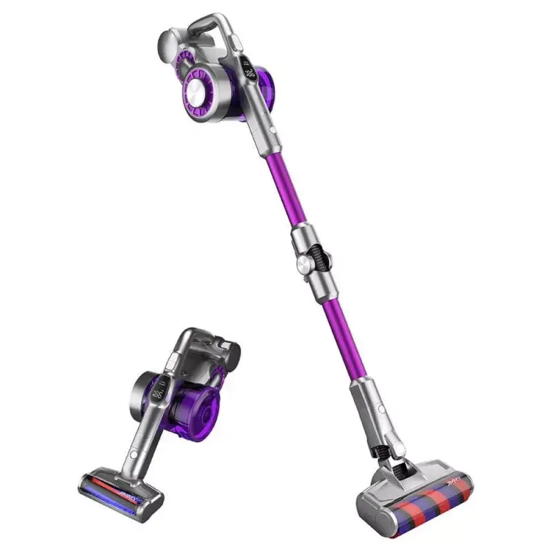 Stick vacuum Jimmy JV85 Pro 2-in-1 bezvada, 600 W motors, 25 000 Pa sūkšanas jauda, HEPA filtrācija, bez maisiņa