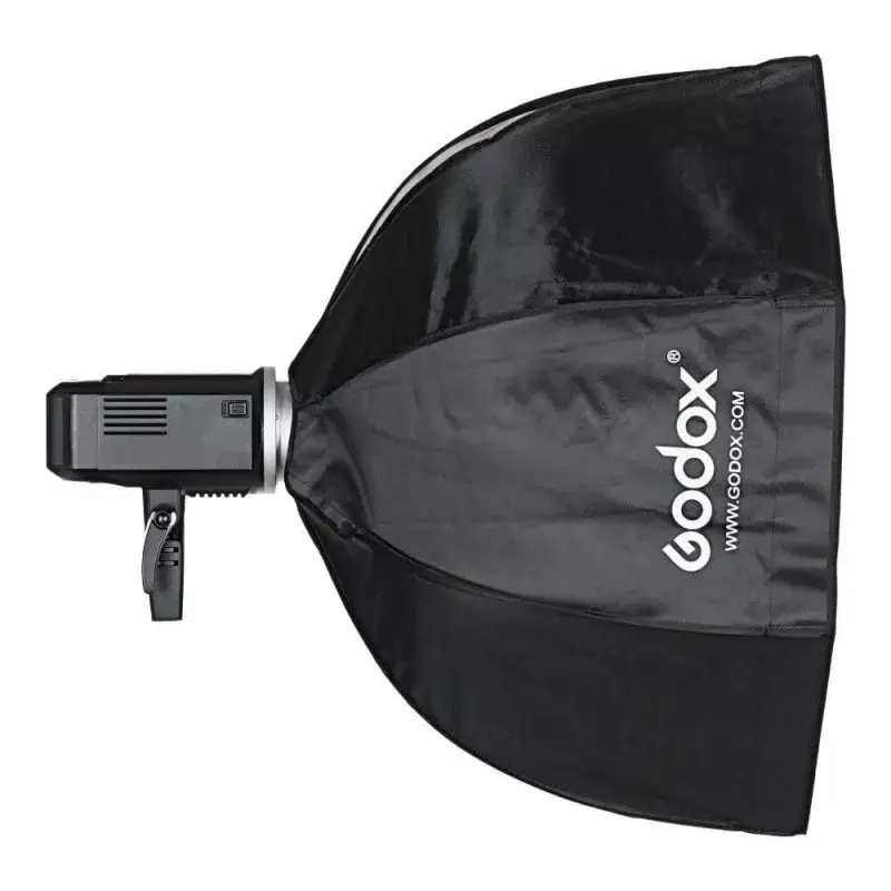 Softbox Godox SB-GUE120 Melns 120 cm Neilons ar difuzoriem un režģi