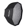 Softbox Godox SB-GUE120 Melns 120 cm Neilons ar difuzoriem un režģi