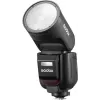 Videokameras zibspuldze Godox V1Pro melna, uzlādes laiks 1,5 s