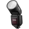 Videokameras zibspuldze Godox V1Pro melna, uzlādes laiks 1,5 s
