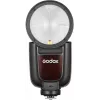 Videokameras zibspuldze Godox V1Pro melna, uzlādes laiks 1,5 s
