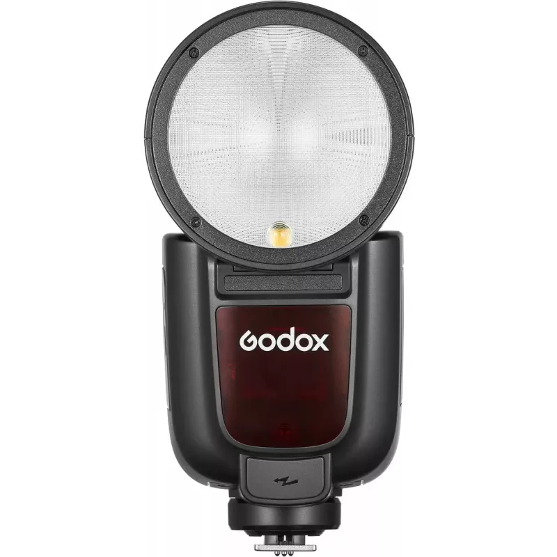 Videokameras zibspuldze Godox V1Pro melna, uzlādes laiks 1,5 s