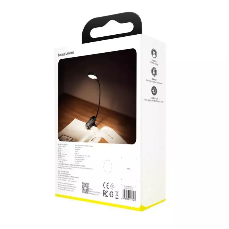 Baseus DGRAD-0G galda lampa, pelēka