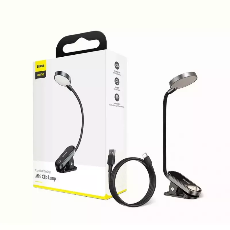 Baseus DGRAD-0G galda lampa, pelēka