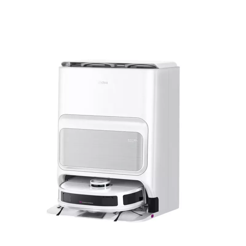 Robotu putekļsūcējs Midea V12 Wet&Dry 5200 mAh 3L 5000 Pa Balts