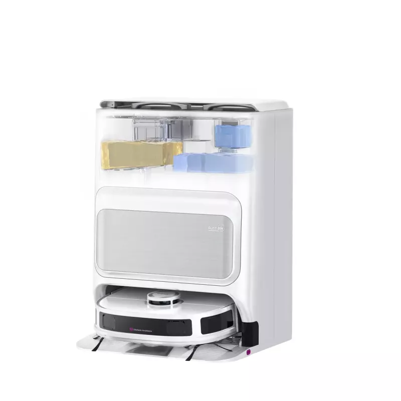 Robotu putekļsūcējs Midea V12 Wet&Dry 5200 mAh 3L 5000 Pa Balts