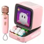 Mono Portable Speaker Divoom Ditoo-Mic Mini Pink