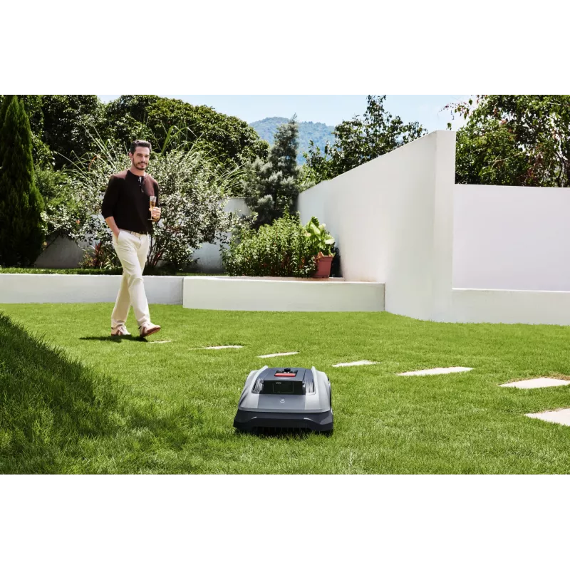 Ecovacs GOAT O600 RTK EU Robotizēts zāles pļāvējs Ar bateriju Melns, Pelēks