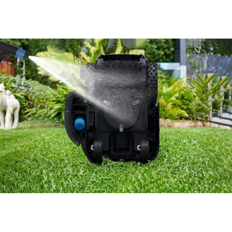 Ecovacs GOAT O1200 LiDAR PRO EU Robotizēts zāles pļāvējs ar bateriju Melns, Balts