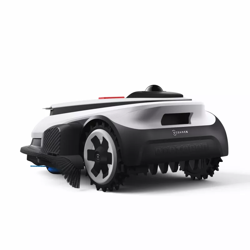 Ecovacs GOAT A1600 LiDAR PRO EU robotizētais zāles pļāvējs ar bateriju Melns, Balts