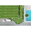 Ecovacs GOAT A1600 LiDAR PRO EU robotizētais zāles pļāvējs ar bateriju Melns, Balts