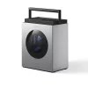 Logu tīrīšanas robots Ecovacs WINBOT W3 OMNI, akumulators 4500 mAh, 270×270×76 mm, sudraba/balts