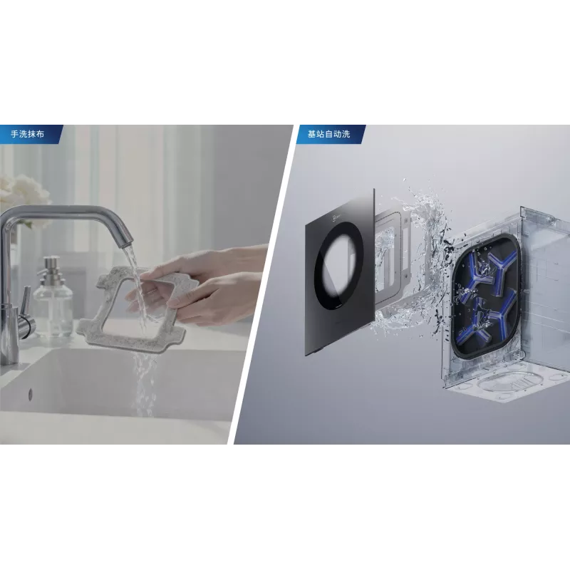 Logu tīrīšanas robots Ecovacs WINBOT W3 OMNI, akumulators 4500 mAh, 270×270×76 mm, sudraba/balts