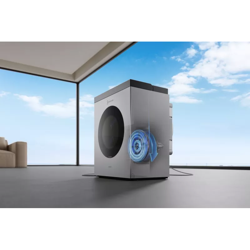 Logu tīrīšanas robots Ecovacs WINBOT W3 OMNI, akumulators 4500 mAh, 270×270×76 mm, sudraba/balts