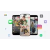 Viedtālruņa kameras stabilizators Insta360 Flow 2 Pro Creator Bundle 360° rotācija
