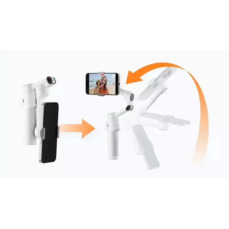 Viedtālruņa kameras stabilizators Insta360 Flow 2 Pro Creator Bundle 360° rotācija