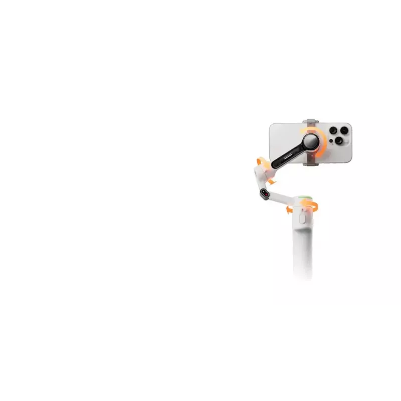 Viedtālruņa kameras stabilizators Insta360 Flow 2 Pro Creator Bundle 360° rotācija
