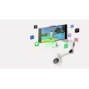 Viedtālruņa kameras stabilizators Insta360 Flow 2 Pro Creator Bundle 360° rotācija