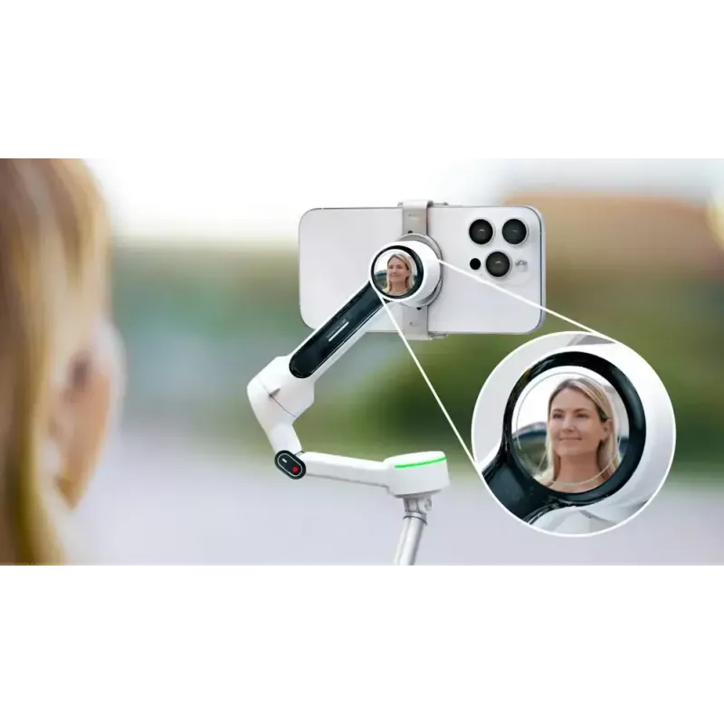 Viedtālruņa kameras stabilizators Insta360 Flow 2 Pro Creator Bundle 360° rotācija