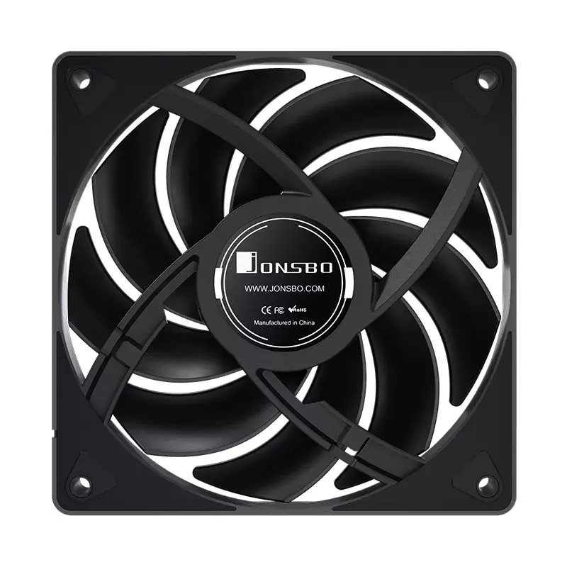 Ventilators Jonsbo CR-3000 ARGB 12 cm 600-1500 RPM 22-32 dB melns