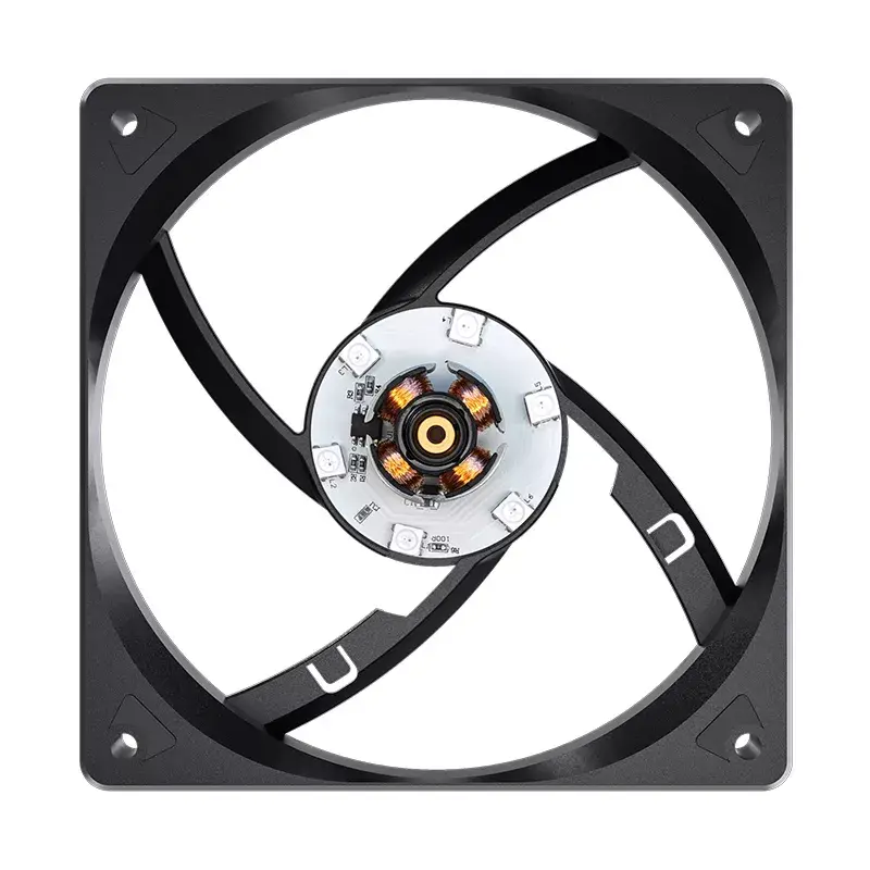 Ventilators Jonsbo CR-3000 ARGB 12 cm 600-1500 RPM 22-32 dB melns