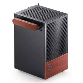 PC Case Jonsbo T6, Mini-Tower, Mini-ITX, Melns