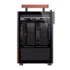 PC Case Jonsbo T6, Mini-Tower, Mini-ITX, Melns
