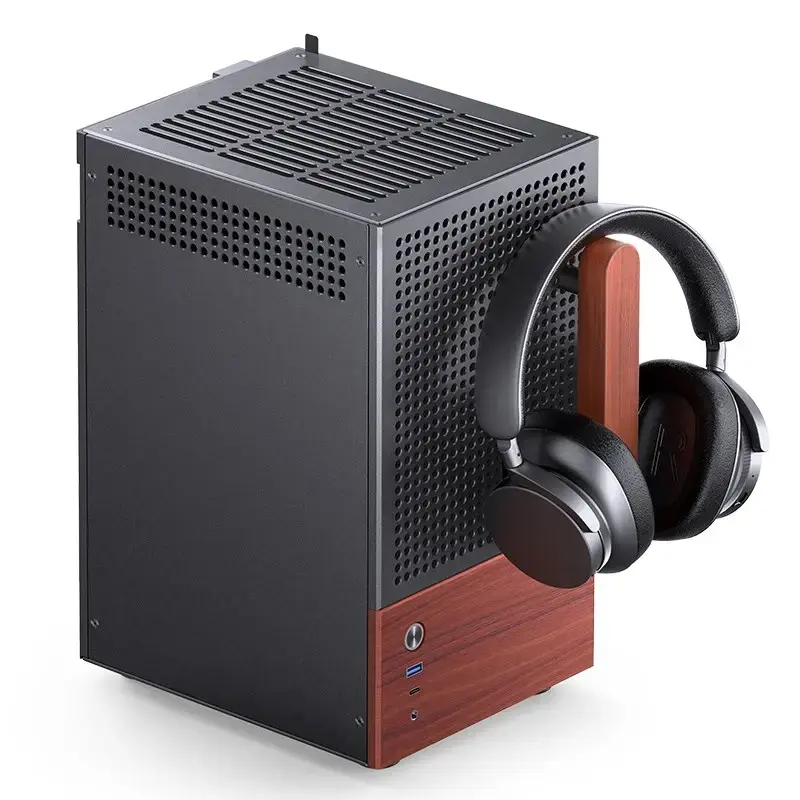 PC Case Jonsbo T6, Mini-Tower, Mini-ITX, Melns