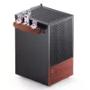 PC Case Jonsbo T6, Mini-Tower, Mini-ITX, Melns