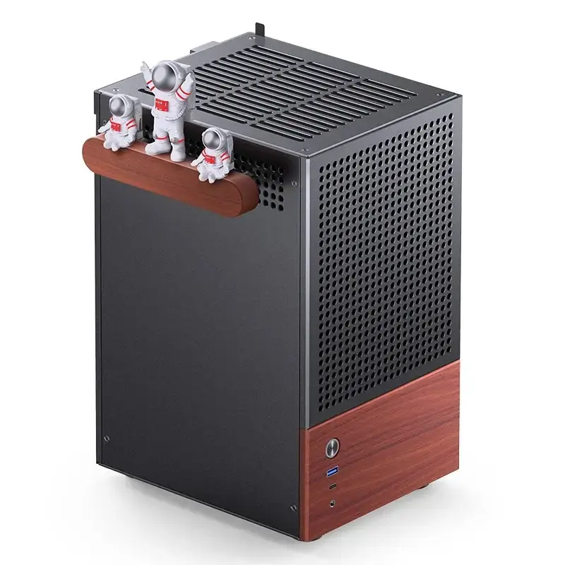 PC Case Jonsbo T6, Mini-Tower, Mini-ITX, Melns