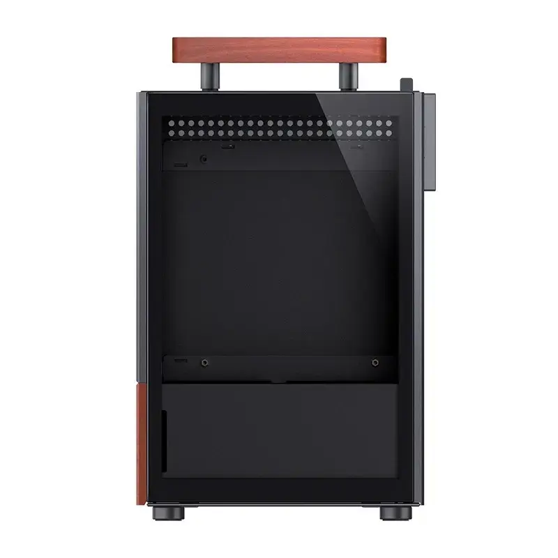 PC Case Jonsbo T6, Mini-Tower, Mini-ITX, Melns