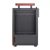 PC Case Jonsbo T6, Mini-Tower, Mini-ITX, Melns