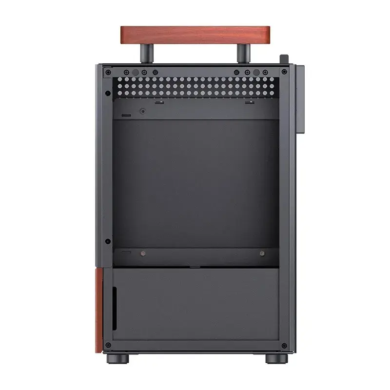 PC Case Jonsbo T6, Mini-Tower, Mini-ITX, Melns