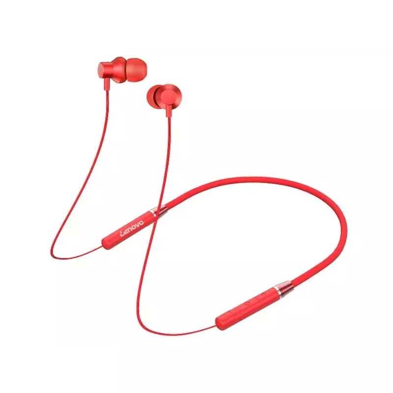Bezvadu Bluetooth austiņas Lenovo HE05 RED